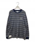 WTAPSダブルタップス）の古着「BDY 01 / LS / COTTON. TEXTILE. WUT」｜ネイビー