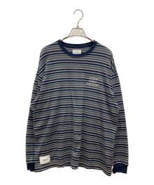 WTAPS（ダブルタップス）の古着「BDY 01 / LS / COTTON. TEXTILE. WUT」｜ネイビー