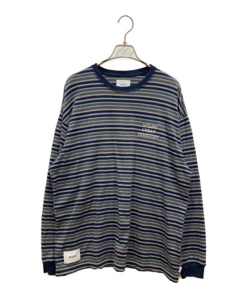 WTAPS（ダブルタップス）WTAPS (ダブルタップス) BDY 01 / LS / COTTON. TEXTILE. WUT ネイビー サイズ:SIZE02の古着・服飾アイテム