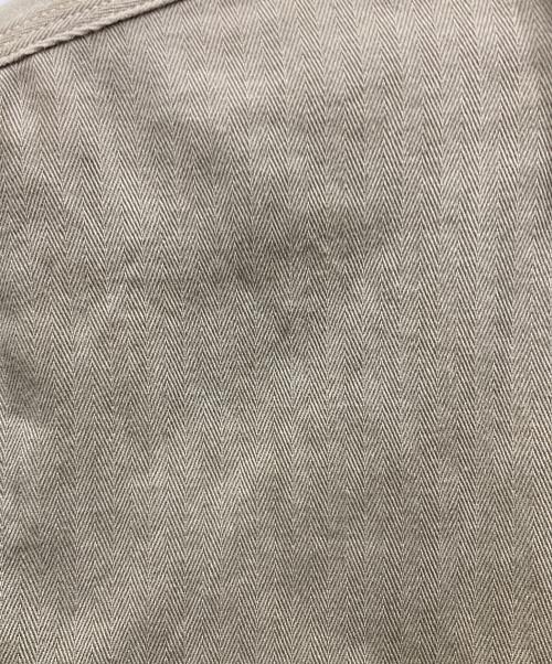 POLO RALPH LAUREN（ポロ・ラルフローレン）POLO RALPH LAUREN (ポロ・ラルフローレン) ヘリンボーンダブルフラップシャツ オリーブ サイズ:SIZE Sの古着・服飾アイテム
