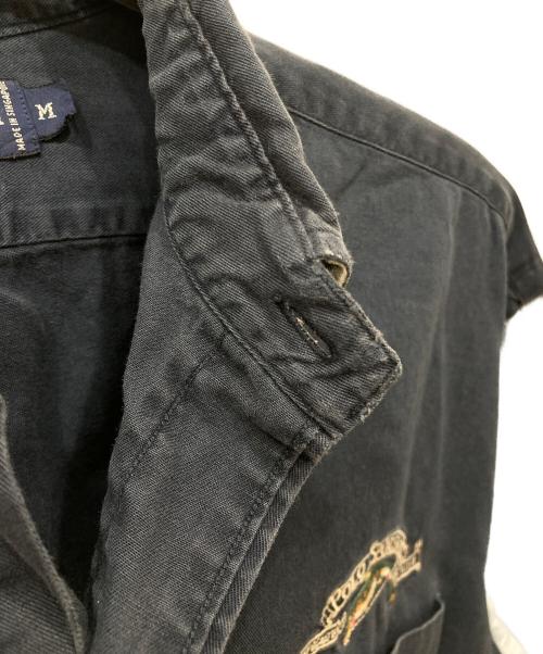 POLO RALPH LAUREN（ポロ・ラルフローレン）POLO RALPH LAUREN (ポロ・ラルフローレン) 切替ボタンダウンシャツ ネイビー サイズ:SIZE Mの古着・服飾アイテム