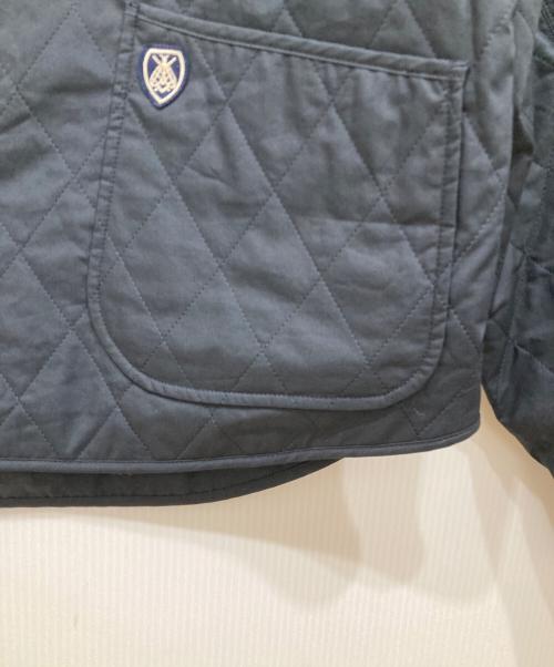 ORCIVAL（オーシバル）ORCIVAL (オーシバル) ノーカラー ジャケット キルティング アウター ネイビー サイズ:SIZE 1の古着・服飾アイテム