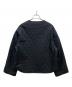 ORCIVAL (オーシバル) ノーカラー ジャケット キルティング アウター ネイビー サイズ:SIZE 1：13000円
