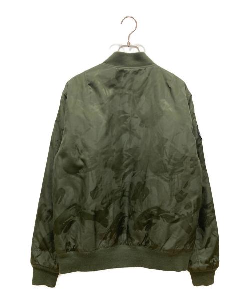 Aape BY A BATHING APE（エーエイプ バイ アベイシングエイプ）AAPE BY A BATHING APE (エーエイプ バイ アベイシングエイプ) カモフラ中綿MA-1ジャケット オリーブ サイズ:SIZE XLの古着・服飾アイテム