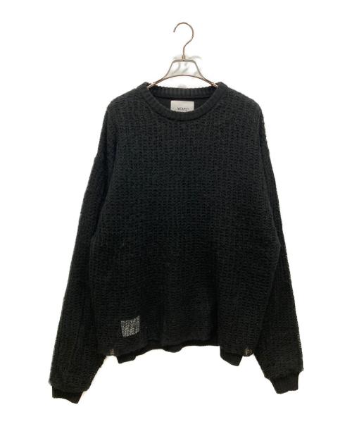 WTAPS（ダブルタップス）WTAPS (ダブルタップス) OBSVR SWEATER ブラック サイズ:SIZE X04の古着・服飾アイテム