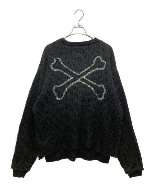 WTAPS（ダブルタップス）WTAPS (ダブルタップス) OBSVR SWEATER ブラック サイズ:SIZE X04の古着・服飾アイテム