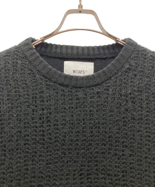WTAPS（ダブルタップス）WTAPS (ダブルタップス) OBSVR SWEATER ブラック サイズ:SIZE X04の古着・服飾アイテム