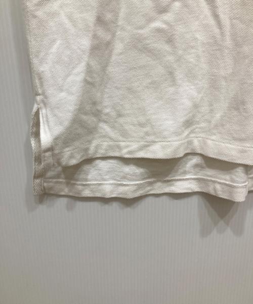 POLO RALPH LAUREN（ポロ・ラルフローレン）POLO RALPH LAUREN (ポロ・ラルフローレン) 襟ラインポロシャツ ホワイト サイズ:SIZE XLの古着・服飾アイテム