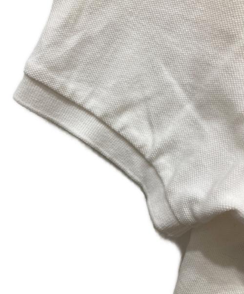 POLO RALPH LAUREN（ポロ・ラルフローレン）POLO RALPH LAUREN (ポロ・ラルフローレン) 襟ラインポロシャツ ホワイト サイズ:SIZE XLの古着・服飾アイテム