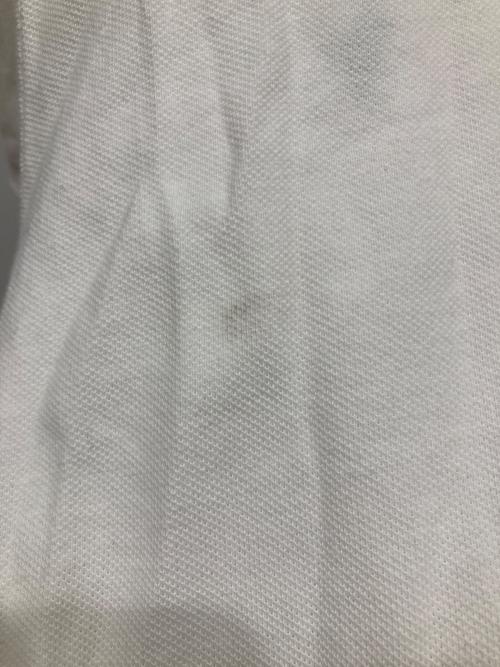 POLO RALPH LAUREN（ポロ・ラルフローレン）POLO RALPH LAUREN (ポロ・ラルフローレン) 襟ラインポロシャツ ホワイト サイズ:SIZE XLの古着・服飾アイテム