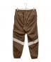 LFYT (エルエフワイティー) REFLECTOR TRACK PANTS ブラウン サイズ:SIZE L：5000円