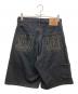 X-LARGE (エクストララージ) STITCHED LOGO DENIM SHORTS ブラック サイズ:SIZE 76cm (W30)：6000円
