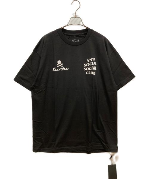 anti social social CLUB（アンチソーシャルソーシャルクラブ）ANTI SOCIAL SOCIAL CLUB (アンチソーシャルソーシャルクラブ) NEIGHBORHOOD (ネイバーフッド) ASSC . TURBO / C-TEE . SS ブラック サイズ:SIZE XLの古着・服飾アイテム