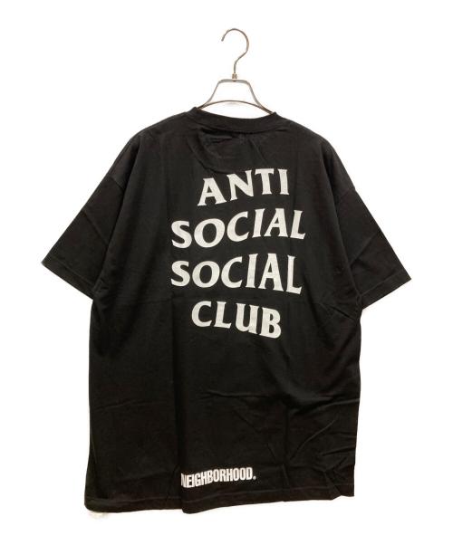 anti social social CLUB（アンチソーシャルソーシャルクラブ）ANTI SOCIAL SOCIAL CLUB (アンチソーシャルソーシャルクラブ) NEIGHBORHOOD (ネイバーフッド) ASSC . TURBO / C-TEE . SS ブラック サイズ:SIZE XLの古着・服飾アイテム