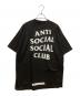 ANTI SOCIAL SOCIAL CLUB (アンチソーシャルソーシャルクラブ) NEIGHBORHOOD (ネイバーフッド) ASSC . TURBO / C-TEE . SS ブラック サイズ:SIZE XL：6000円