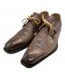 Stefano Branchini（ステファノ・ブランキーニ）の古着「レザーシューズ」｜ブラウン