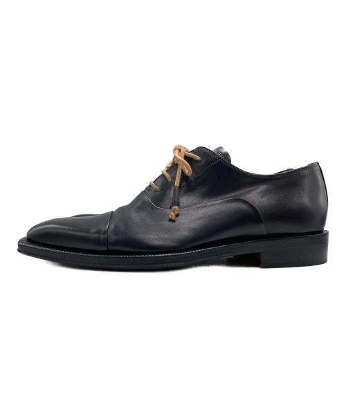 Stefano Branchini（ステファノ・ブランキーニ）Stefano Branchini (ステファノ・ブランキーニ) ストレートチップシューズ ブラック サイズ:SIZE 8 1/2の古着・服飾アイテム