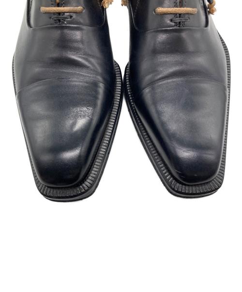 Stefano Branchini（ステファノ・ブランキーニ）Stefano Branchini (ステファノ・ブランキーニ) ストレートチップシューズ ブラック サイズ:SIZE 8 1/2の古着・服飾アイテム
