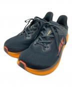 asicsアシックス）の古着「ランニングシューズ」｜ブラック×オレンジ