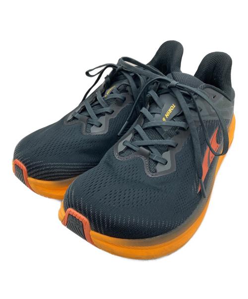 asics（アシックス）asics (アシックス) ランニングシューズ ブラック×オレンジ サイズ:SIZE 28cmの古着・服飾アイテム