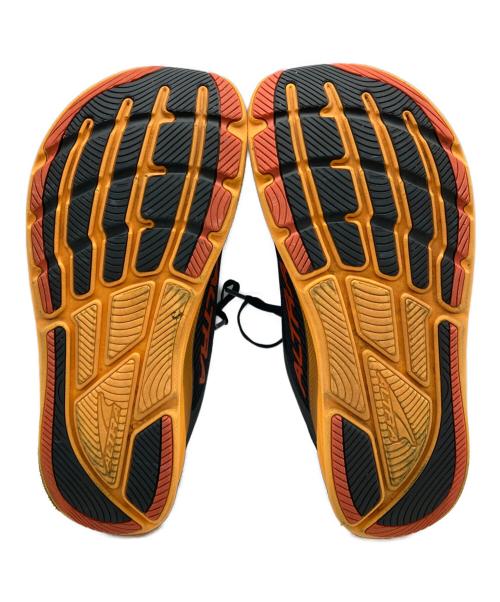asics（アシックス）asics (アシックス) ランニングシューズ ブラック×オレンジ サイズ:SIZE 28cmの古着・服飾アイテム