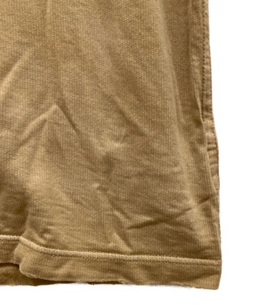 COMME des GARCONS HOMME（コムデギャルソン オム）COMME des GARCONS HOMME (コムデギャルソン オム) 半袖ジップポロシャツ ベージュ サイズ:Ⅿの古着・服飾アイテム