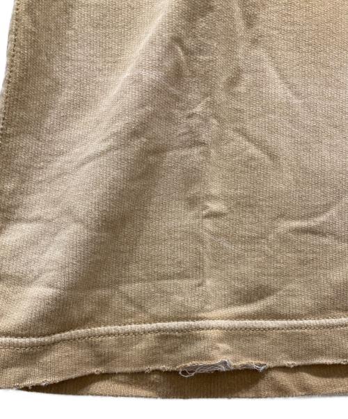 COMME des GARCONS HOMME（コムデギャルソン オム）COMME des GARCONS HOMME (コムデギャルソン オム) 半袖ジップポロシャツ ベージュ サイズ:Ⅿの古着・服飾アイテム