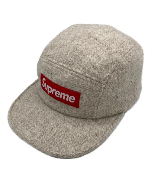 SUPREME（シュプリーム）Supreme (シュプリーム) Harris Tweed Camp Cap グレーの古着・服飾アイテム
