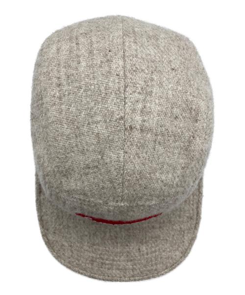 SUPREME（シュプリーム）Supreme (シュプリーム) Harris Tweed Camp Cap グレーの古着・服飾アイテム