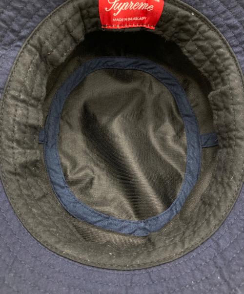 SUPREME（シュプリーム）supreme (シュプリーム) Canvas Crusher ネイビーの古着・服飾アイテム