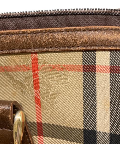 Burberry's（バーバリーズ）Burberry's (バーバリーズ) ミニボストンバッグ ベージュの古着・服飾アイテム
