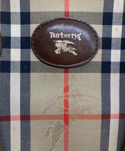 Burberry's（バーバリーズ）Burberry's (バーバリーズ) ミニボストンバッグ ベージュの古着・服飾アイテム