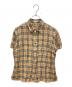 Burberry's（バーバリーズ）の古着「リネンチェックシャツ」｜ブラウン