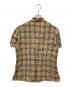Burberry's (バーバリーズ) リネンチェックシャツ ブラウン サイズ:SIZE 42：6000円