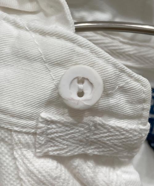 POLO RALPH LAUREN（ポロ・ラルフローレン）POLO RALPH LAUREN (ポロ・ラルフローレン) ロゴ刺繍ポロシャツ ホワイト サイズ:SIZE Sの古着・服飾アイテム