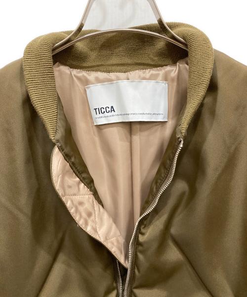 ticca（ティッカ）TICCA (ティッカ) ティッカ ショートMA-1 ブラウン サイズ:SIZE FREEの古着・服飾アイテム