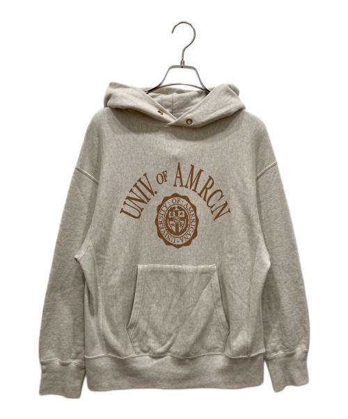 Americana（アメリカーナ）Americana (アメリカーナ) L'Appartement (アパルトモン) プルオーバーパーカー ベージュ サイズ:SIZE Mの古着・服飾アイテム
