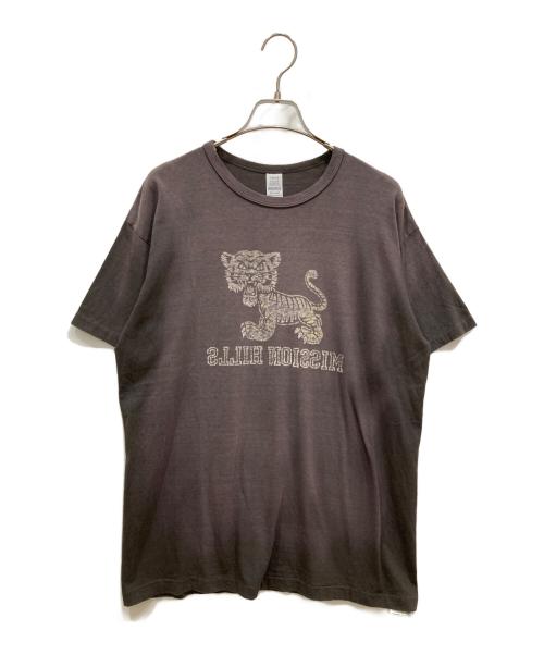 BEAMS BOY（ビームスボーイ）BEAMS BOY (ビームスボーイ) WAREHOUSE (ウエアハウス) タイガープリントTシャツ グレー サイズ:SIZE Lの古着・服飾アイテム