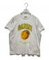 Ganni（ガニー）の古着「Basic Jersey Peach Flower Relaxed T-shirt」｜ホワイト
