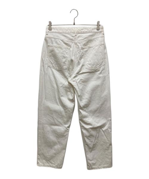 RED CARD（レッドカード）RED CARD (レッドカード) JAZZ ワイド テーパード デニムパンツ ホワイト サイズ:SIZE 26の古着・服飾アイテム