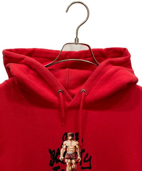 SUBCIETY（サブサエティ）SUBCIETY (サブサエティ) コラボスウェットパーカー レッド サイズ:SIZE Lの古着・服飾アイテム