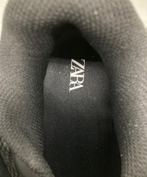 ZARA（ザラ）ZARA (ザラ) スケートシューズ ブラック サイズ:SIZE 26.5cm 未使用品の古着・服飾アイテム