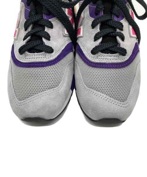NEW BALANCE（ニューバランス）NEW BALANCE (ニューバランス) KITH (キス) UNITED ARROWS & SONS (ユナイテッドアローズ＆サンズ) ローカットスニーカー グレー×ピンク サイズ:SIZE 27cmの古着・服飾アイテム