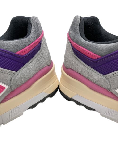 NEW BALANCE（ニューバランス）NEW BALANCE (ニューバランス) KITH (キス) UNITED ARROWS & SONS (ユナイテッドアローズ＆サンズ) ローカットスニーカー グレー×ピンク サイズ:SIZE 27cmの古着・服飾アイテム