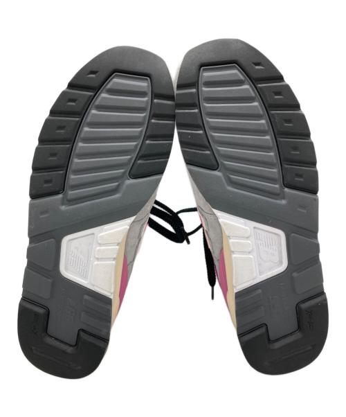 NEW BALANCE（ニューバランス）NEW BALANCE (ニューバランス) KITH (キス) UNITED ARROWS & SONS (ユナイテッドアローズ＆サンズ) ローカットスニーカー グレー×ピンク サイズ:SIZE 27cmの古着・服飾アイテム