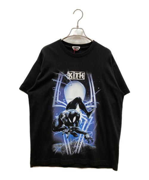 KITH（キス）KITH (キス) MARVEL (マーベル) Symbiote Spiderman Vintage Tee ブラック サイズ:SIZE M 未使用品の古着・服飾アイテム