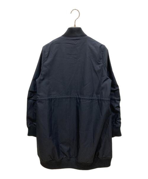 BARNEYS NEWYORK（バーニーズ・ニューヨーク）BARNEYS NEWYORK (バーニーズ・ニューヨーク) ロングMA1 ネイビー サイズ:SIZE Freeの古着・服飾アイテム
