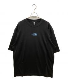 THE NORTH FACE（ザ ノース フェイス）の古着「Liquid Logo Oversized T-Shirt」｜ブラック