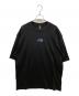 THE NORTH FACE（ザ ノース フェイス）の古着「Liquid Logo Oversized T-Shirt」｜ブラック