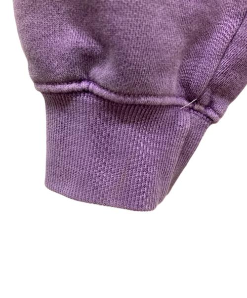 X-LARGE（エクストララージ）X-LARGE (エクストララージ) PIGMENT DYED EMBOSS LOGO ZIP HOODED SWEAT パープル サイズ:SIZE Lの古着・服飾アイテム